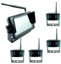 7" Profi-HD KI Funk Kamerasystem 4x HD Funk Kamera